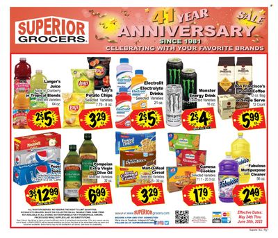 Superior Grocers (CA) Weekly Ad Flyer May 26 to June 2