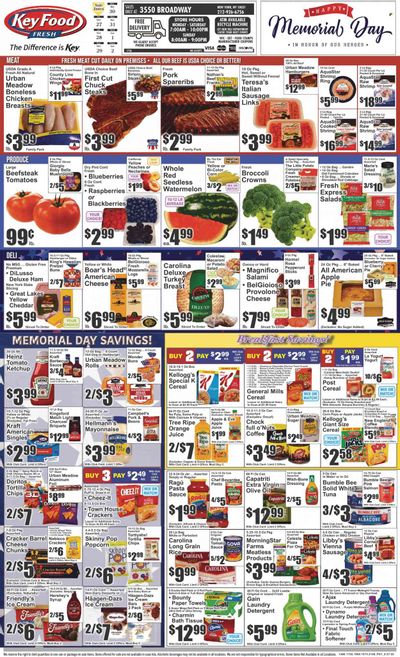 Key Food (NY) Weekly Ad Flyer May 26 to June 2