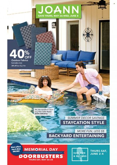 JOANN Weekly Ad Flyer May 26 to June 2