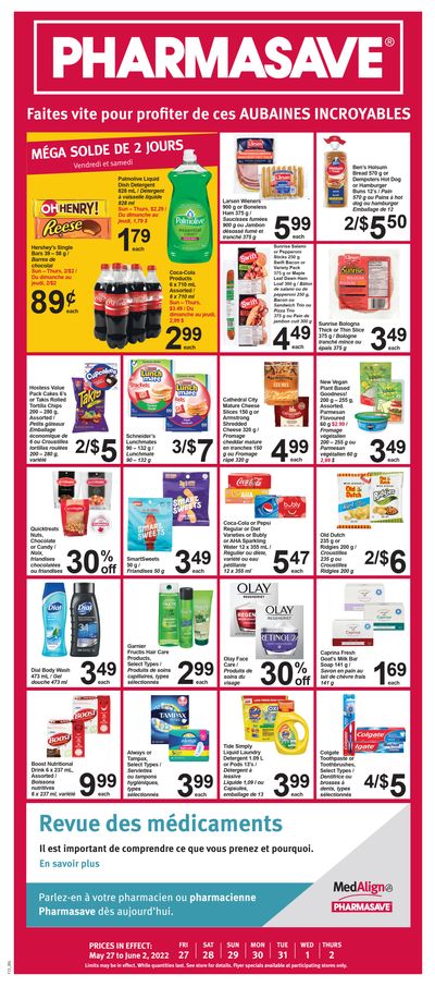 Pharmasave (NB) Flyer May 27 to June 2
