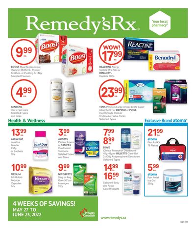 Remedy's RX Flyer May 27 to June 23