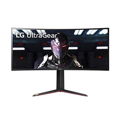 LG UltraGear 34GP83A-B 34 Inch 21:9 Curved QHD (3440 x 1440) 1ms Nano IPS Gaming Monitor with 160Hz and G-SYNC Compatibility, Black $799.99 (Reg $1099.99)