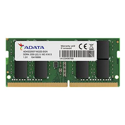 ADATA Premier Single 16GB (1x16GB) DDR4 3200Mhz PC4-25600 260-Pin SODIMM Memory RAM Single $64.99 (Reg $79.99)