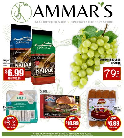 Ammar's Halal Meats Flyer May 26 to June 1