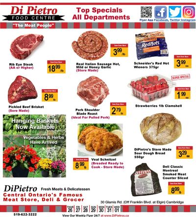 Di Pietro Food Centre Flyer May 26 to June 1