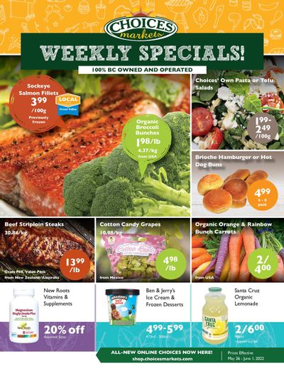 Choices Market Flyer May 26 to June 1