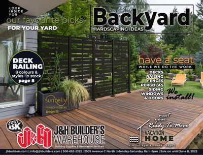 J&H Builder's Warehouse Flyer May 26 to June 8