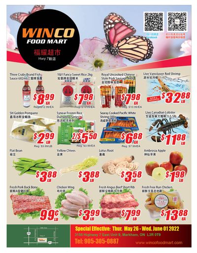WinCo Food Mart (HWY 7) Flyer May 26 to June 1