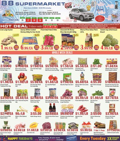 88 Supermarket Flyer May 26 to June 1