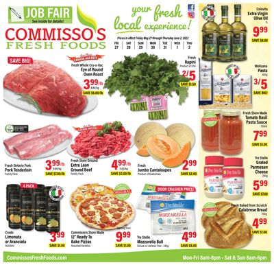 Commisso's Fresh Foods Flyer May 27 to June 2