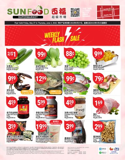 Sunfood Supermarket Flyer May 27 to June 2