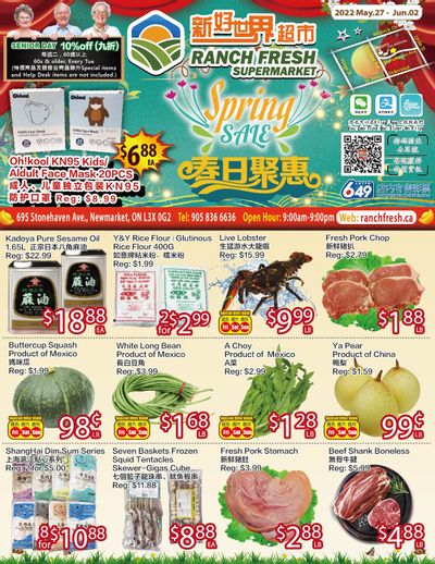 Ranch Fresh Supermarket Flyer May 27 to June 2