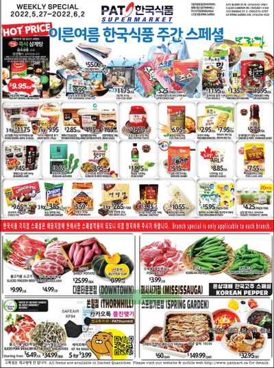 PAT Mart Flyer May 27 to June 2