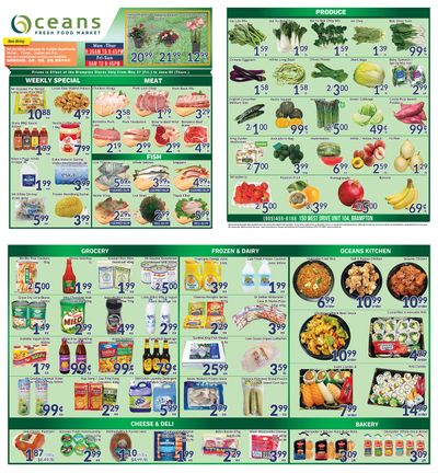 Oceans Fresh Food Market (Brampton) Flyer May 27 to June 2