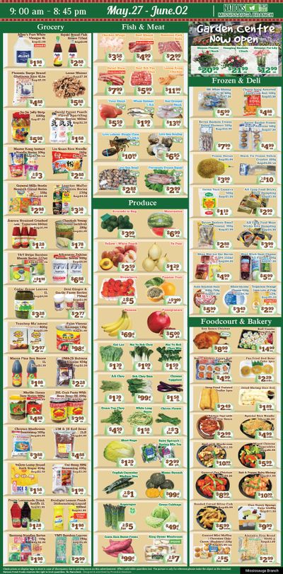 Nations Fresh Foods (Mississauga) Flyer May 27 to June 2