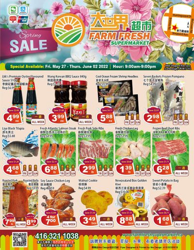 Farm Fresh Supermarket Flyer May 27 to June 2