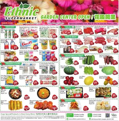Ethnic Supermarket (Guelph) Flyer May 27 to June 2