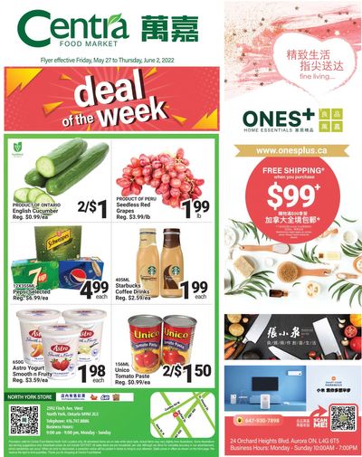 Centra Foods (North York) Flyer May 27 to June 2