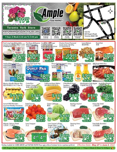 Ample Food Market (North York) Flyer May 27 to June 2