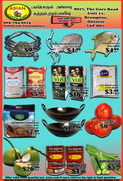 Asian Cash & Carry Flyer May 27 to June 2