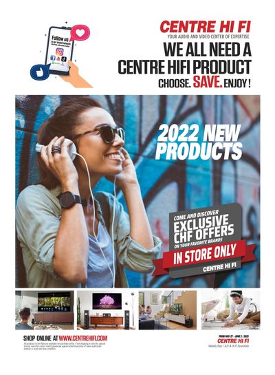 Centre Hi-Fi Flyer May 27 to June 2