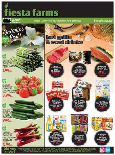 Fiesta Farms Flyer May 27 to June 2