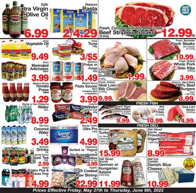 Greco's Fresh Market Flyer May 27 to June 9