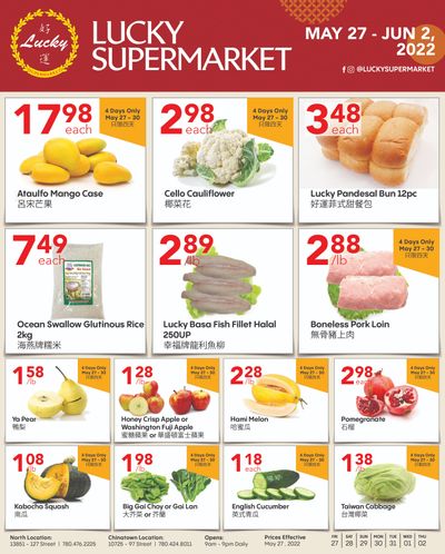 Lucky Supermarket (Edmonton) Flyer May 27 to June 2