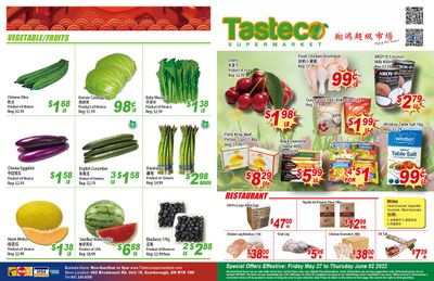 Tasteco Supermarket Flyer May 27 to June 2
