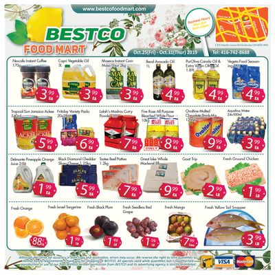 BestCo Food Mart (Etobicoke) Flyer October 25 to 31
