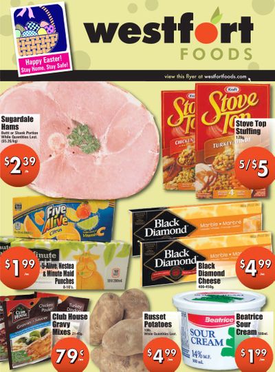 Westfort Foods Flyer April 3 to 9