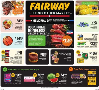 Fairway Market (CT, NJ, NY) Weekly Ad Flyer May 27 to June 3