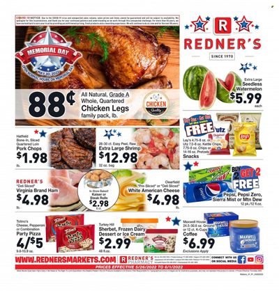 Redner's Markets (DE, MD, PA) Weekly Ad Flyer May 27 to June 3