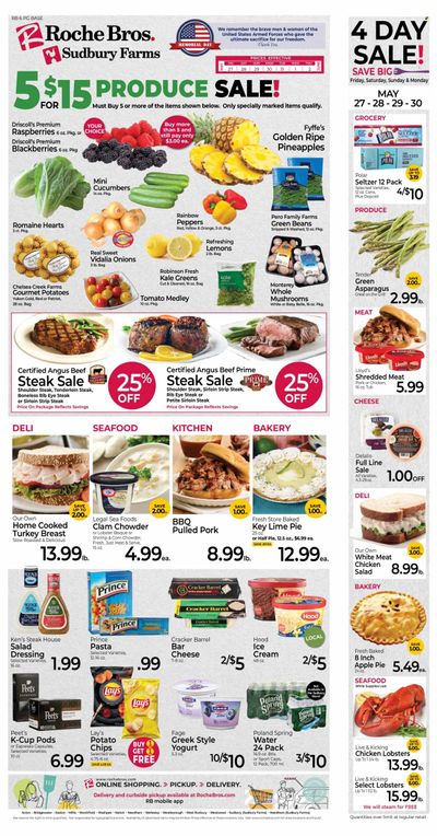 Roche Bros. (MA) Weekly Ad Flyer May 27 to June 3