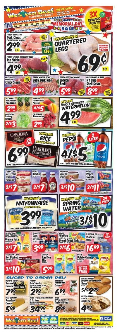 Western Beef (FL, NY) Weekly Ad Flyer May 27 to June 3