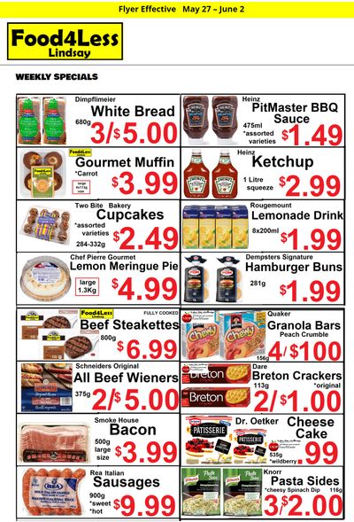 Food 4 Less Flyer May 27 to June 2
