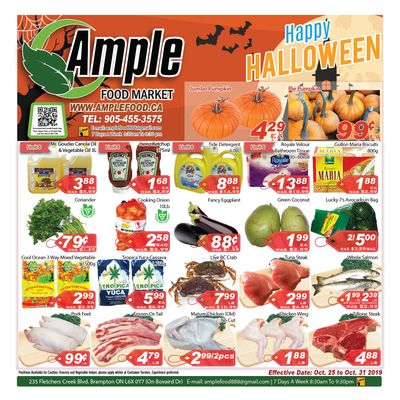 Ample Food Market Flyer October 25 to 31