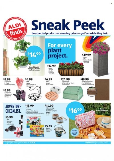 ALDI Weekly Ad Flyer May 29 to June 5