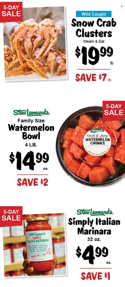 Stew Leonard's (CT, NJ, NY) Weekly Ad Flyer May 29 to June 5