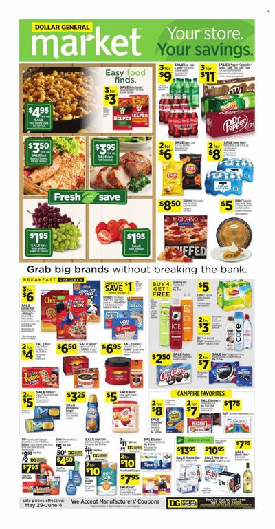 Dollar General (GA) Weekly Ad Flyer May 30 to June 6