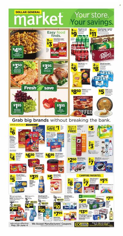 Dollar General (FL) Weekly Ad Flyer May 30 to June 6