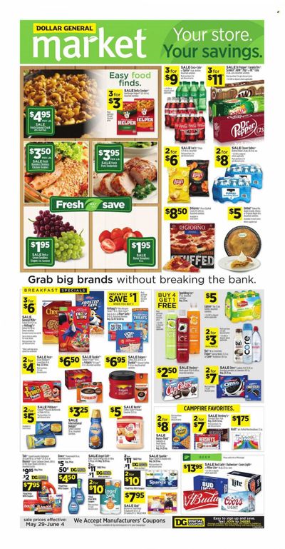 Dollar General (MS) Weekly Ad Flyer May 30 to June 6