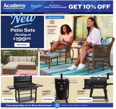 Academy Sports (AL, AR, GA, LA, MO, NC, SC, TN, TX) Weekly Ad Flyer May 30 to June 6