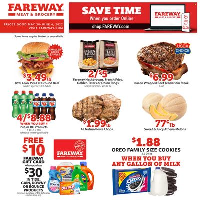 Fareway (IA) Weekly Ad Flyer May 31 to June 7