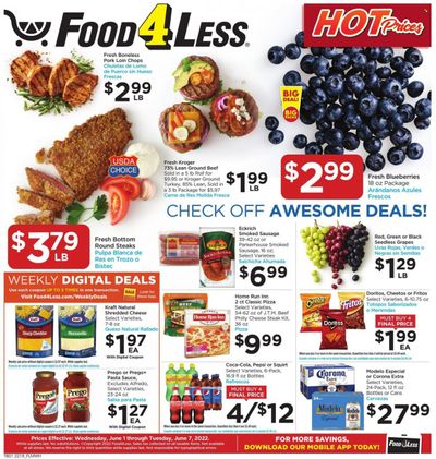 Food 4 Less (IL) Weekly Ad Flyer May 31 to June 7