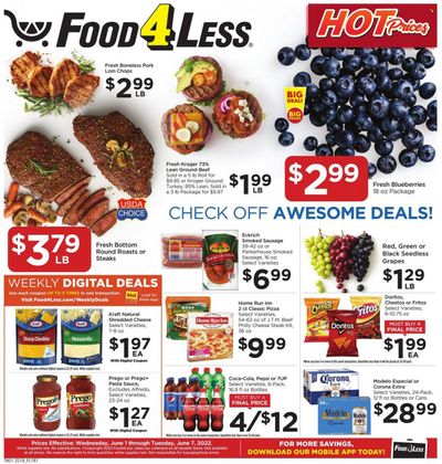Food 4 Less (IN) Weekly Ad Flyer May 31 to June 7