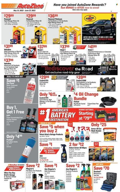 Autozone Weekly Ad Flyer May 31 to June 7