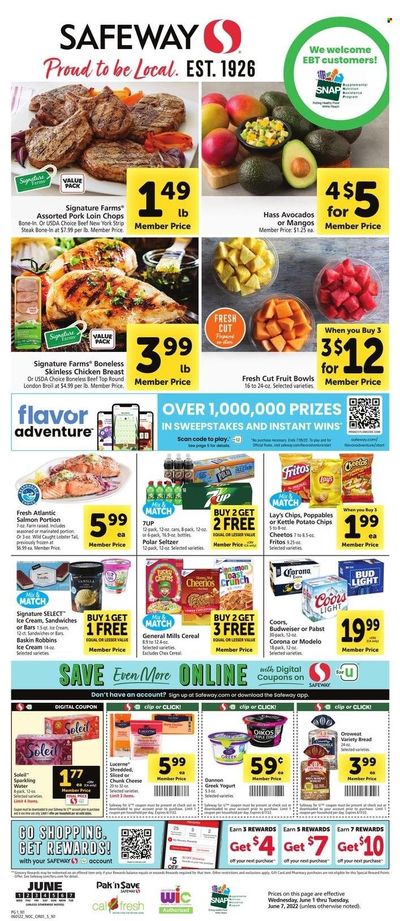 Safeway (CA, HI, OR, WA) Weekly Ad Flyer May 31 to June 7