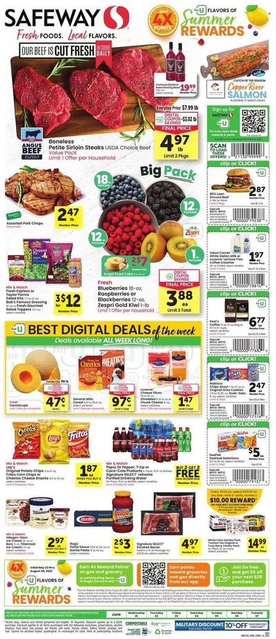 Safeway (SD) Weekly Ad Flyer May 31 to June 7
