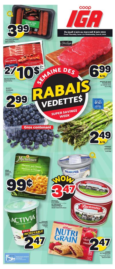 Coop IGA Flyer June 2 to 8